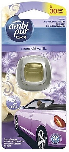 Samochodowy odświeżacz powietrza Moonlight vanilla - Ambi Pur  — Zdjęcie N1