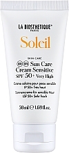 Krem przeciwsłoneczny do skóry wrażliwej - La Biosthetique Soleil Sun Care Cream Sensitive SPF 50+ — Zdjęcie N1