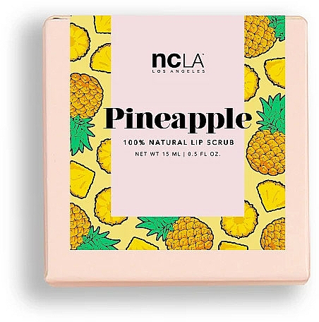 Peeling do ust Ananas - NCLA Beauty Sugar, Sugar Pineapple Lip Scrub — Zdjęcie N3