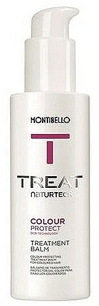 Ochronny balsam do włosów farbowanych - Montibello Treat NaturTech Colour Protect Treatment Balm — Zdjęcie N1