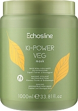 Regenerująca maska do włosów zniszczonych - Echosline Ki-Power Veg Reconstruction Sealant Mask for Damaged Hair — Zdjęcie N1