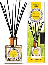Dyfuzor zapachowy Trawa cytrynowa i lawenda - Areon Home Perfume Lemongrass & Lavender Oil Reed Diffuser — Zdjęcie N1
