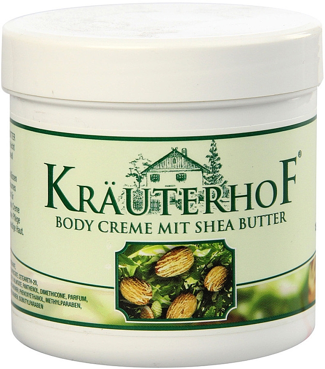 Krem do ciała z masłem shea - Krauterhof Body Cream With Shea Butter