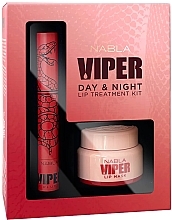 Kup Zestaw - Nabla Viper Day And Night Lip Treatment Kit (mask/15ml + plumper/4ml)