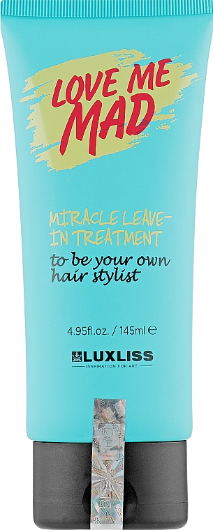 Ekspresowa maska o włosów, Cudowna regeneracja 10 w 1 - Luxliss Miracle Leave-in Treatment — Zdjęcie N1