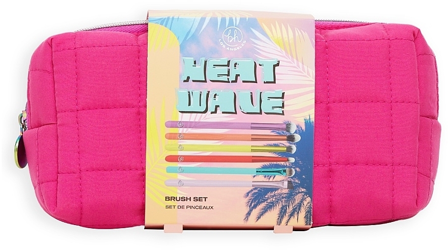 Zestaw pędzli do makijażu - BH Cosmetics Heat Wave Brush Set — Zdjęcie N3