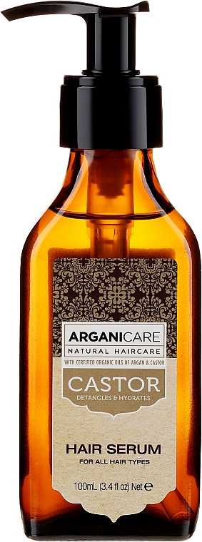 Serum na porost włosów - Arganicare Castor Oil Hair Serum — Zdjęcie N2