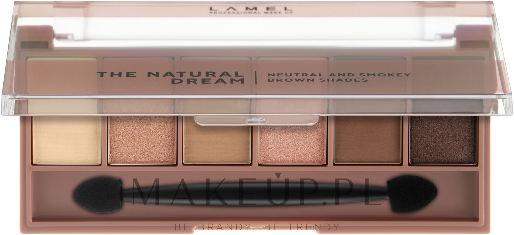 Paleta cieni do powiek - LAMEL Make Up The Natural Dream Eyeshadow Pallette — Zdjęcie 403