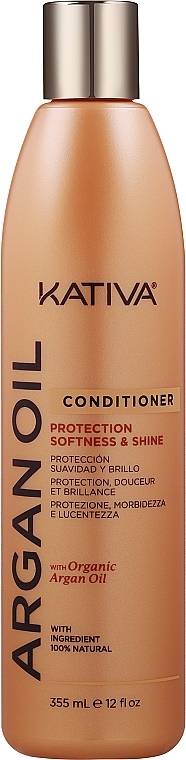 Odżywka do włosów z olejem arganowym - Kativa Argan Oil Conditioner — Zdjęcie N3