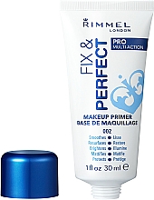 Baza pod makijaż - Rimmel Fix Perfect Pro Face — Zdjęcie N2