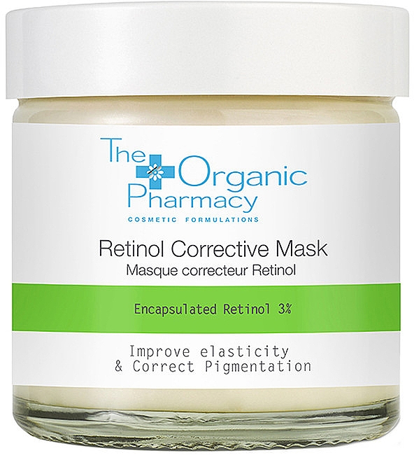 Retinolowa maska ​​korekcyjna do twarzy - The Organic Pharmacy Retinol Corrective Mask — Zdjęcie N1