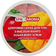 Kup Cukrowy peeling do ciała z masłem mango - Bioton Cosmetics Spa & Aroma
