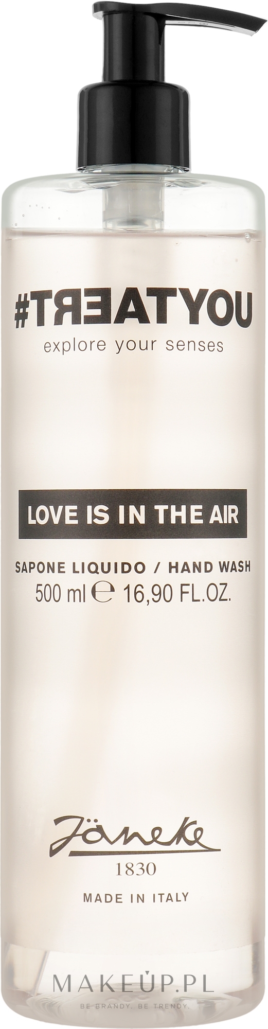 Mydło do rąk w płynie - Janeke #Treatyou Love Is In The Air Hand Wash — Zdjęcie 500 ml