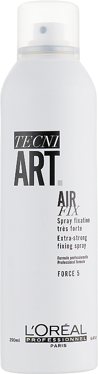 Spray błyskawicznie utrwalający włosy - L'Oreal Professionnel Tecni.art Air Fix Force 5 — Zdjęcie N3