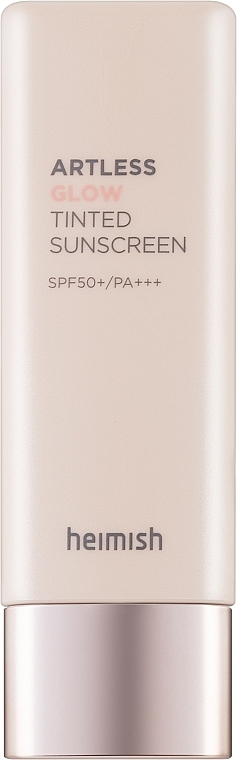 Podkład z filtrem przeciwsłonecznym - Heimish Artless Glow Tinted Sunscreen SPF50+ PA+++ — Zdjęcie N1