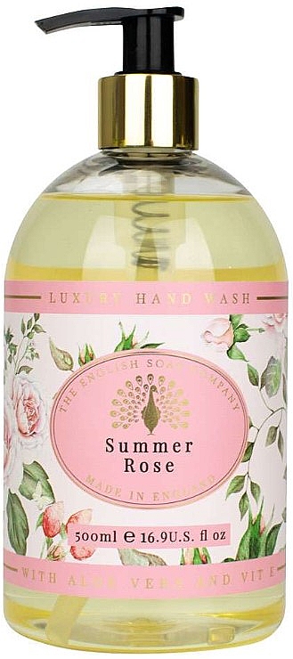 Mydło w płynie do rąk Letnia róża - The English Soap Company Summer Rose Hand Wash — Zdjęcie N1