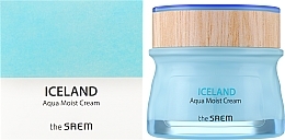 Nawilżający krem do twarzy - The Saem Iceland Aqua Moist Cream — Zdjęcie N2