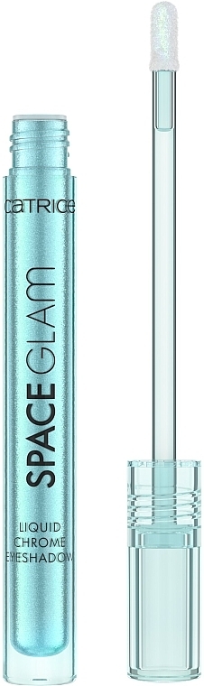 Cień do powiek w płynie - Catrice Space Glam Liquid Chrome Eyeshadow — Zdjęcie N1