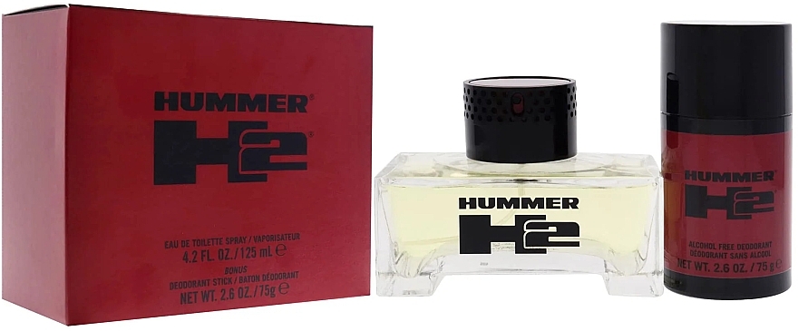 Hummer H2 - Zestaw (edt/125ml + deo/stick/75g) — Zdjęcie N1