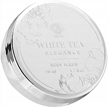 Zestaw - Aurora White Tea Elegance (sh/foam/280ml + b/lotion/240ml + b/scrub/50ml + washcloth) — Zdjęcie N5