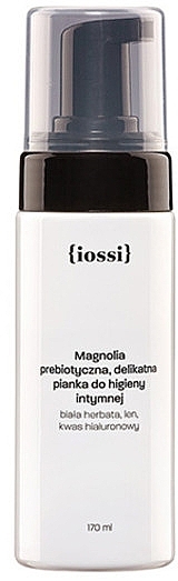 Delikatna pianka do higieny intymnej - Iossi Magnolia Prebiotic — Zdjęcie N1