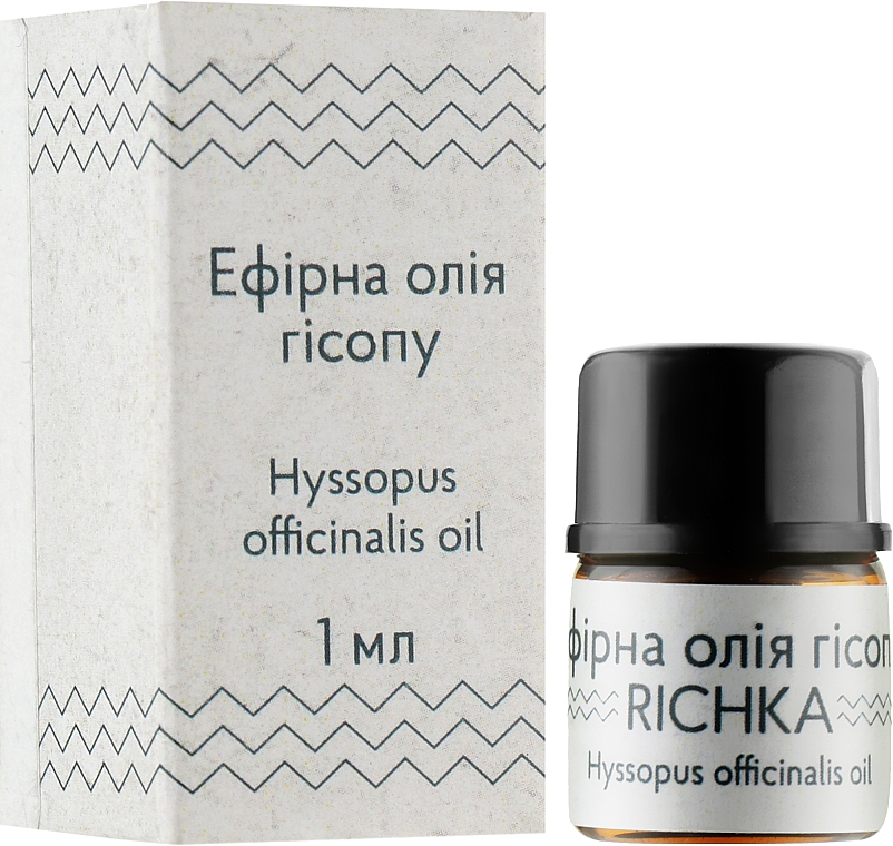 Olejek eteryczny z hyzopu - Richka Hyssopus Officinalis Oil — Zdjęcie N1