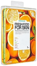 Kup Zestaw - Superfood For Skin Facial Sheet Mask Refreshing Set (5 x f/mask 25 ml)