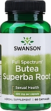 Suplement diety Butea Superba Root, 400 mg	 - Swanson Full Spectrum Butea Superba Root — Zdjęcie N1