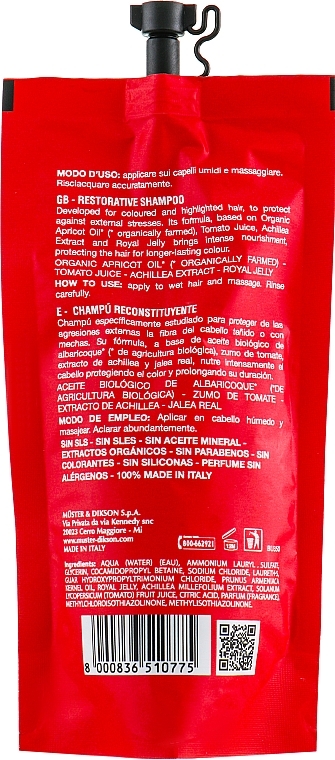 Szampon do włosów farbowanych - EveryGreen Colored Hair Restorative Shampoo — Zdjęcie N4