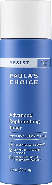 Kojący tonik do twarzy - Paula's Choice Resist Advanced Replenishing Toner — Zdjęcie N1