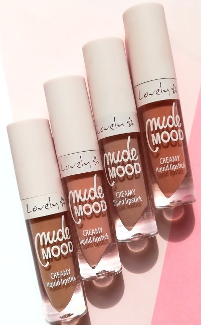 Lovely Nude Mood Creamy Liquid Lipstick - 3 - kremowa 