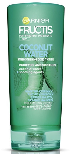 Wzmacniająca odżywka do włosów - Garnier Fructis Coconut Water Strengthening Conditioner — Zdjęcie N1