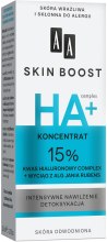 Kup PRZECENA! Nawilżający koncentrat z kwasem hialuronowym - AA Skin Boost *