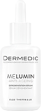 Serum przeciwstarzeniowe depigmentacyjne - Dermedic MeLumin Eau Thermale Anti-ageing Depigmentation Serum — Zdjęcie N1
