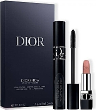 Kup Zestaw - Dior Diorshow Pump 'N' Volume Mascara & Lipstick Set (mascara/6ml + lipstick/1.5g)