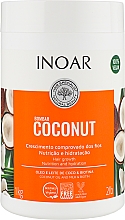 Maska stymulująca porost włosów Kokos & biotyna - Inoar Coconut Bombar Hair Growth — Zdjęcie N1