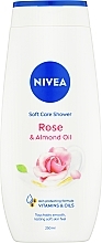 Żel pod prysznic Róża i olej ze słodkich migdałów - NIVEA Rose Shower Gel — Zdjęcie N6