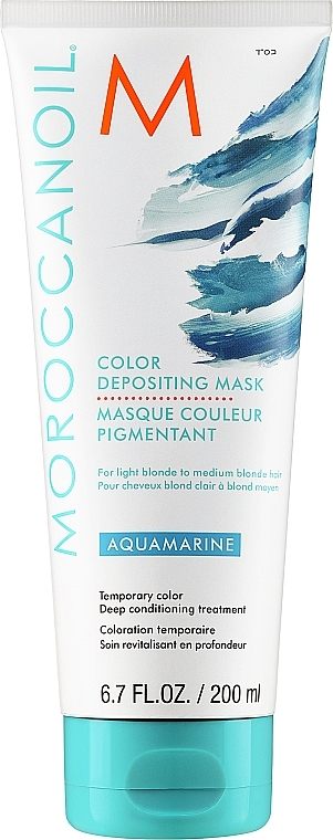 Koloryzująca maska do włosów - MoroccanOil Color Depositing Mask — Zdjęcie N1