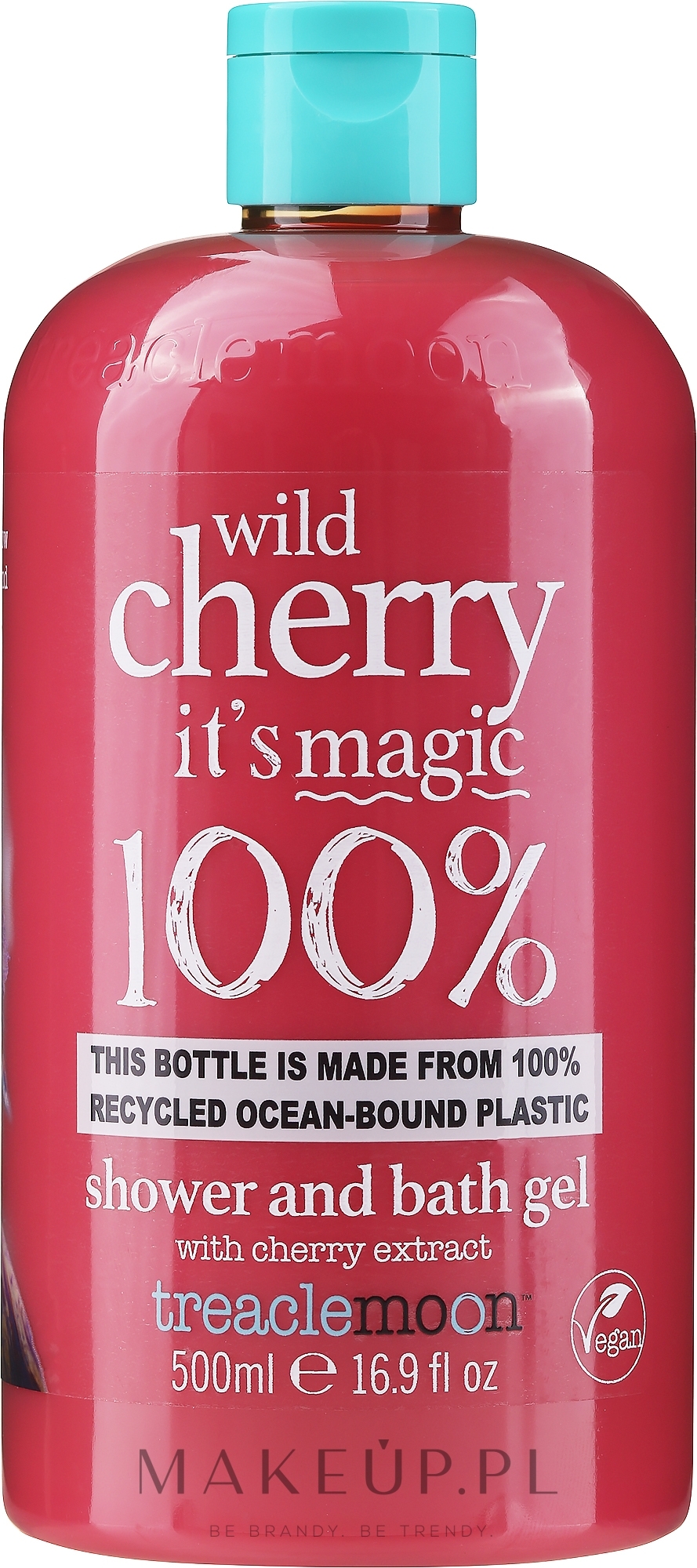 Żel pod prysznic Magia Dzikiej Wiśni - Treaclemoon Wild Cherry Magic Bath & Shower Gel — Zdjęcie 500 ml