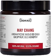Kup Regenerujące masło do ciała z olejem konopnym May Chang - Iossi