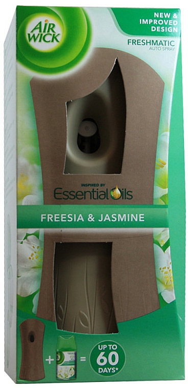 Automatyczny odświeżacz powietrza - Air Wick Freshmatic Fressia & Jasmine — Zdjęcie N1