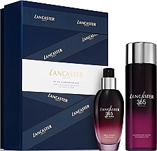 Kup Zestaw - Lancaster 365 Skin Repair Illuminating Duo Skin Care Gift Set (serum/50ml + lotion/200ml)