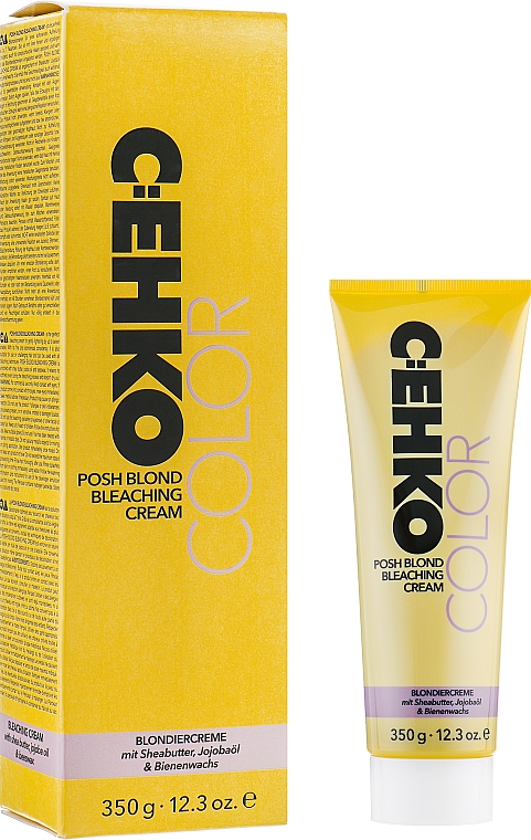 Rozjaśniający krem do włosów - C:EHKO Color Posh Blond Bleaching Cream
