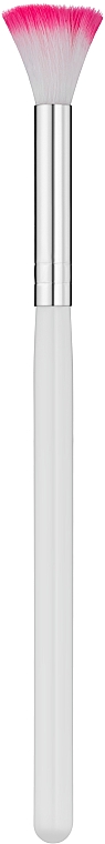 Ultramiękki pędzel do rozświetlacza, biało-różowy - Man Fei — Zdjęcie N1