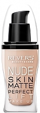 Podkład - Revers Nude Skin Matte Perfect Lift — Zdjęcie N2