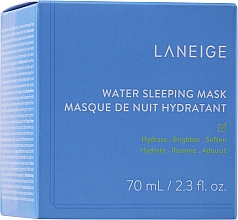 Wodna maska żelowa do twarzy na noc do wszystkich rodzajów skóry - Laneige Sleeping Care Water Sleeping Mask — Zdjęcie N2