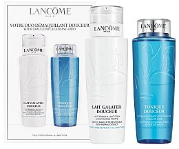 Zestaw - Lancome Duo Douceur Cleanser (ton/400ml + milk/400ml) — Zdjęcie N1