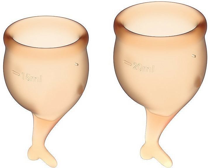 Zestaw kubeczków menstruacyjnych - Satisfyer Feel Secure Menstrual Cups 
