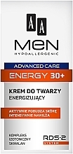 PRZECENA! Energizujący krem do twarzy dla mężczyzn 30+ - AA Men Advanced Care Energy Face Cream Energizing * — Zdjęcie N3