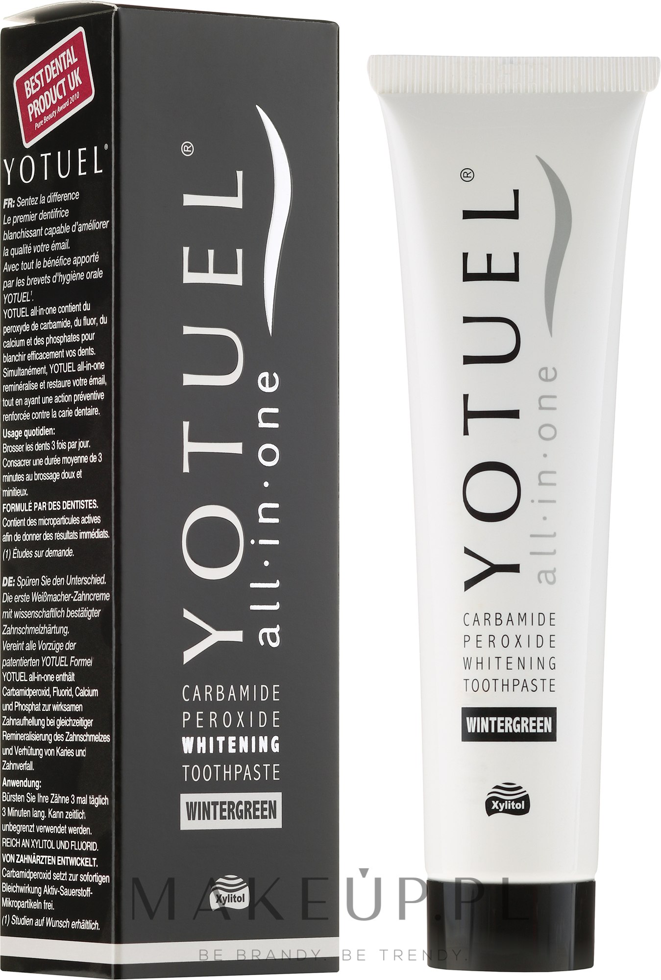 Wybielająca pasta do zębów - Yotuel All in One Whitening Wintergreen Toothpaste — Zdjęcie 75 ml